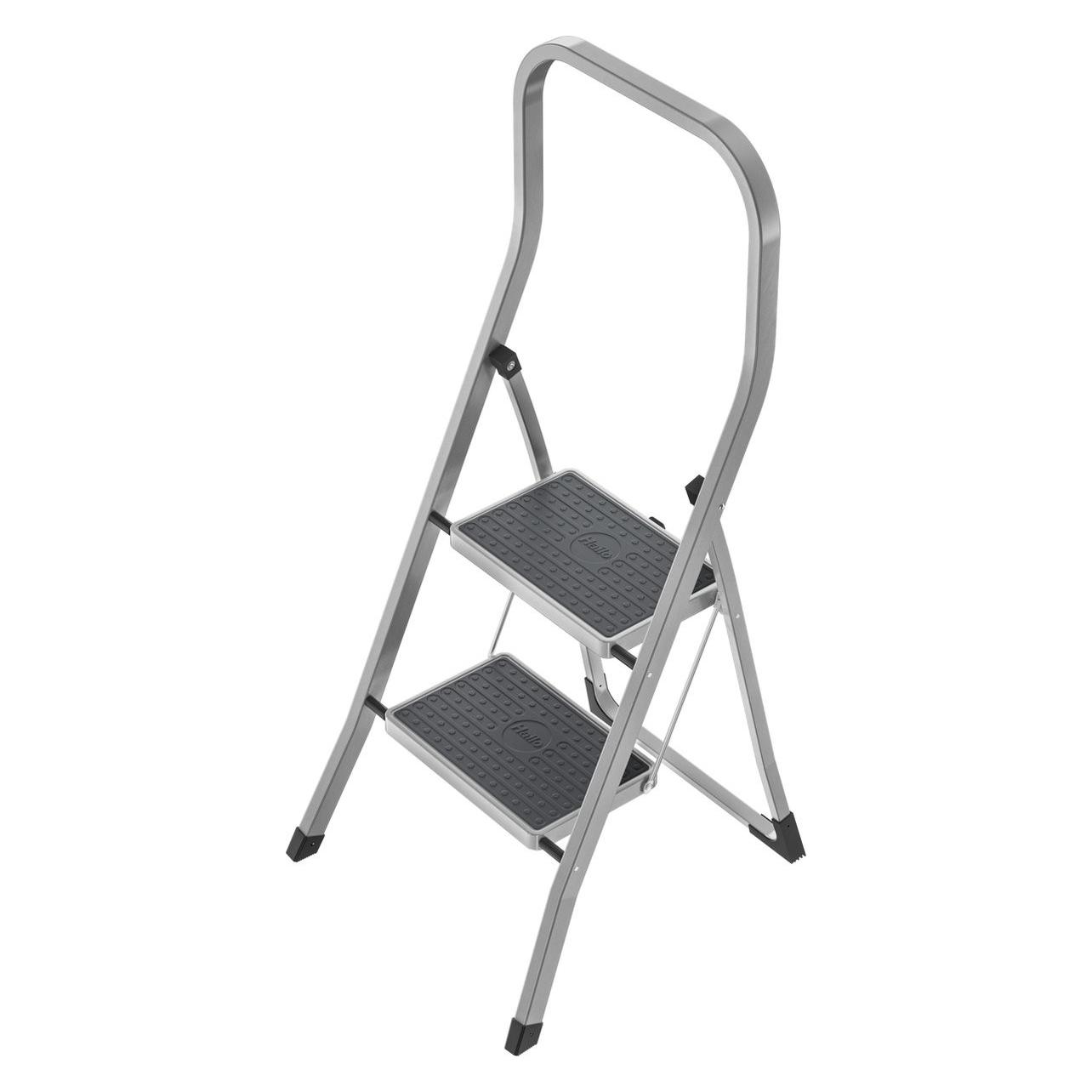 Hailo Küchen Tritthocker 2 Stufen, Anthrazit (Trittleiter, 114 cm) (4007126306371)