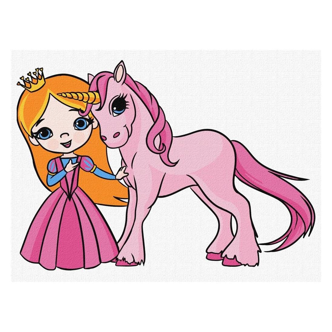 Ideyka Malen nach Zahlen - Prinzessin... (56585830)