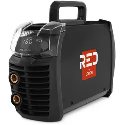 RED by Lorch Elektrodeninverter MMA 160 Pro, mit Massekabeln/E-Halter und Koffer