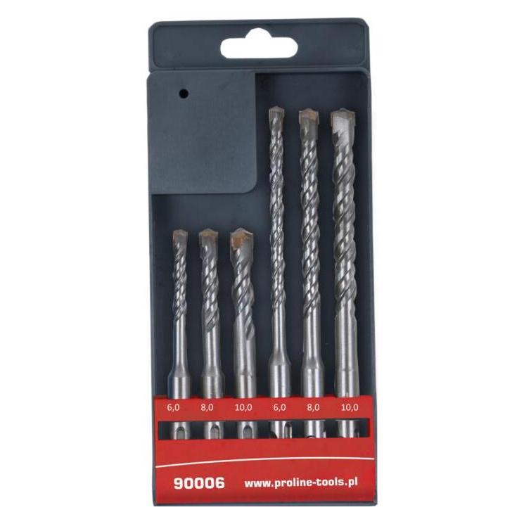 Proline Betonbohrer SDS+ 10 6 8mm 3 vnt.. (90003) (10, 6, 8 mm) (90003)