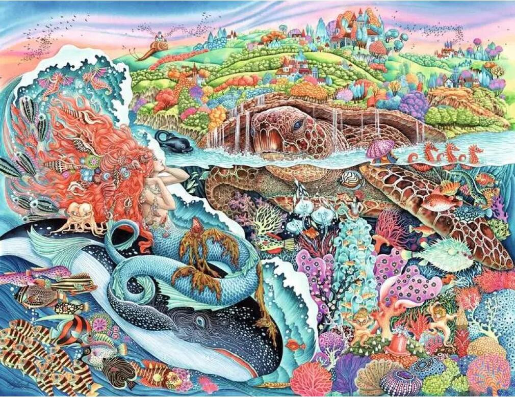 Ravensburger Thalassic Tale 2000 Puzzel