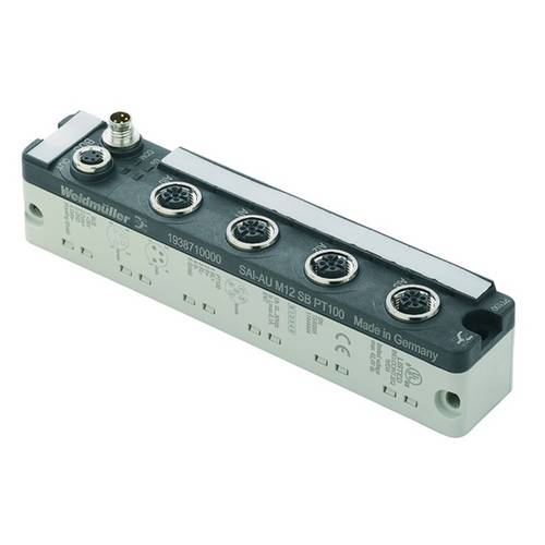 Weidmüller SAI-AU M12 SB 4PT100 1938710000 Sensor/Aktorbox aktiv M12-Verteiler mit Metallgewinde 1St.