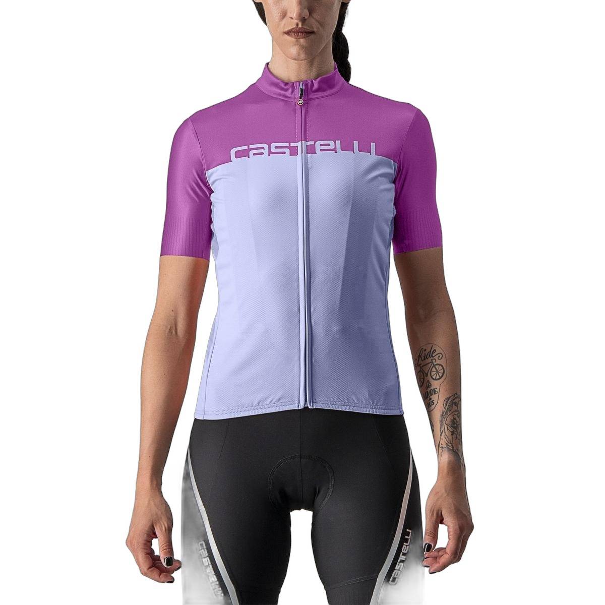 Camisola Castelli Velocissima Violeta Mist Ametista Mulher, Tamanho S Mulher