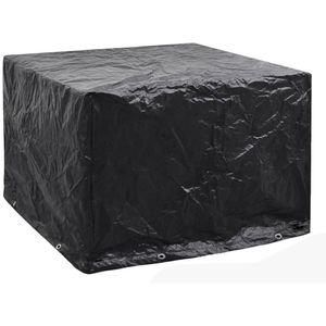 vidaXL Gartenmöbel-Abdeckung 45125, schwarz, 122 x 98 x 112 cm (B/H/T), wasserfest, eckig