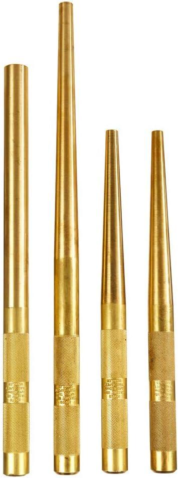 Messing-Stanzer-Set, 4-teilig, mehrfarbig, Einheitsgröße