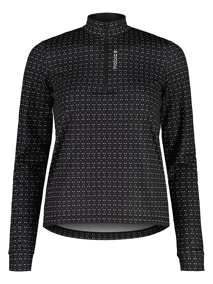 Maloja Funktionslongsleeve in Schwarz - S