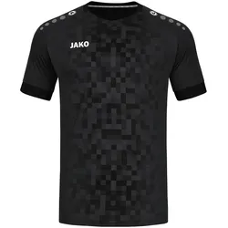 JAKO Pixel kurzarm Trikot Kinder 800 - schwarz 164