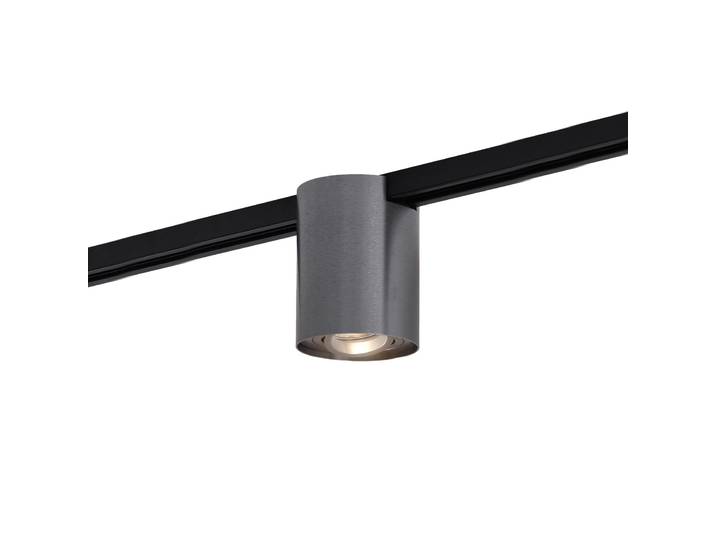 Spot sur rail moderne monophasé bronze foncé - Iconic Rondoo Up