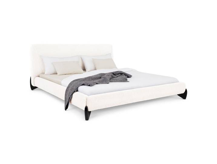 Idimex Polsterbett Paterna 180x200 cm weiß, Weiß, Mode, 180x200 cm, Schlafzimmer, Betten, Polsterbetten