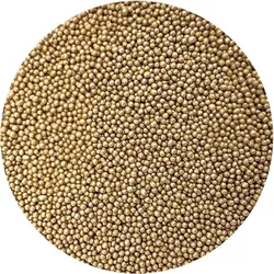 Zuckerstreusel-Perlen Metallic Gold IV, 2 mm, 80 g