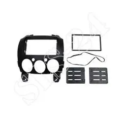 Doppel-DIN MAZDA 2 2007-2015 - schwarz Radioblende Blende