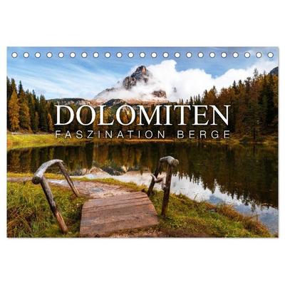 Die Dolomiten - Faszination Berge (Tischkalender 2026 DIN A5 quer), CALVENDO Monatskalender