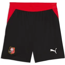 Puma, Herren, Sporthose, Kurze Stade Rennais 2026/27 (M), Rot, Schwarz