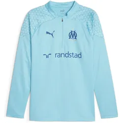 Puma, Herren, Sportshirt, OM Training 1/4 Zip Top (S), Blau