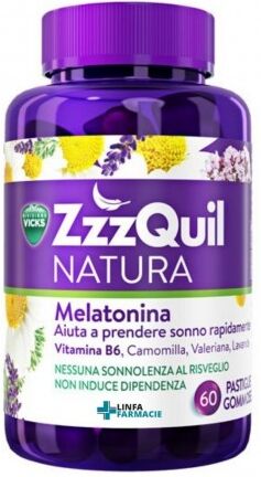Zzzquil P&g Zzzquil Natura Integratore Per Dormire 60past