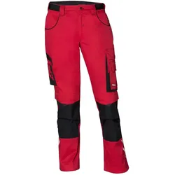 Magni, Arbeitshose, FORTIS Herren Bundhose/Arbeitshose 24 rot/schwarz Gr.58 (58)