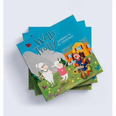 Wolli Trolly – Lachalarm in der Schafschule, Gebundene Ausgabe von Isabella Halbeisen, Effekt GmbH