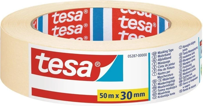 tesa ecoLogo Maler Krepp Universal Papierabdeckband 30 mm x 50 m