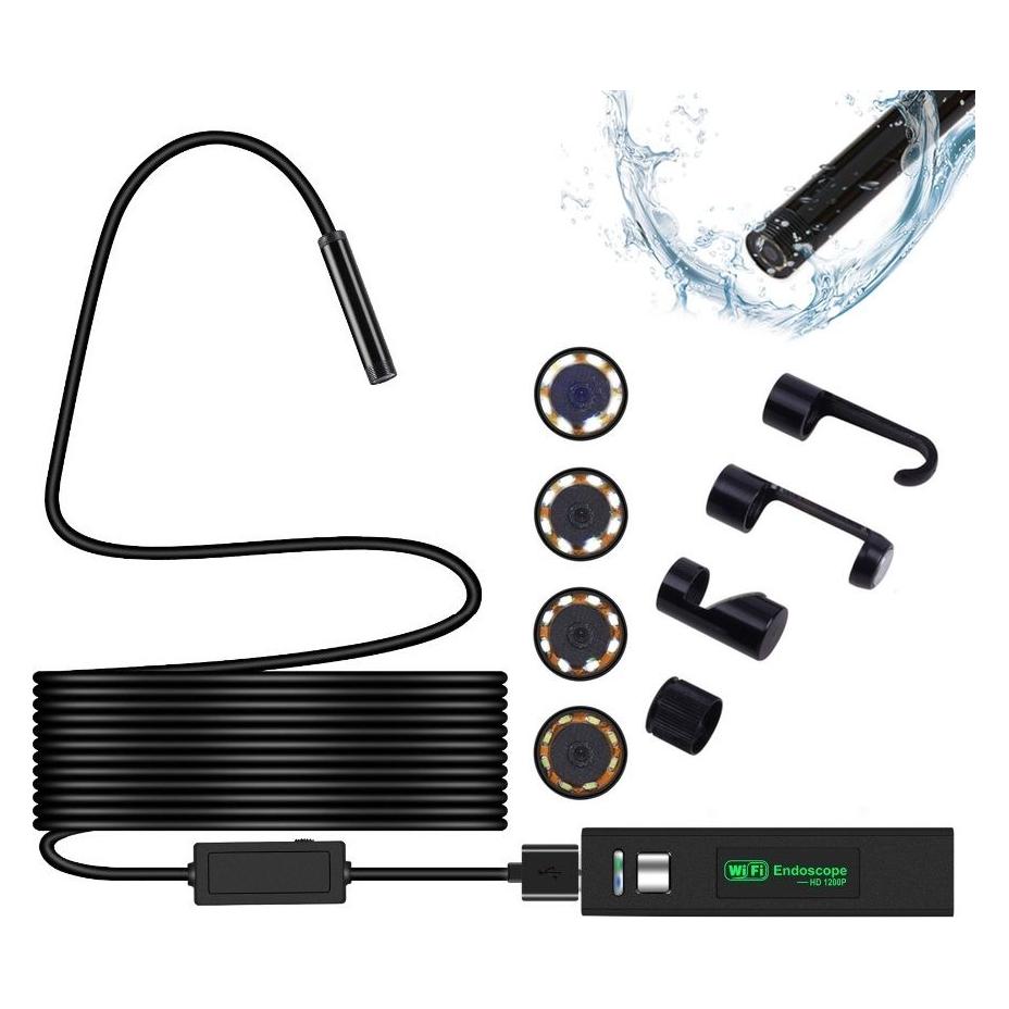 Xrec Endoskop / Kamera Inspekcyjna / Wifi Usb 1200p 8mm - 5 Metrów (XREC)