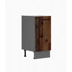 Küche OLD STYLE Unterschrank 40 cm Old Wood Küchenzeile Küchenblock Einbauküche