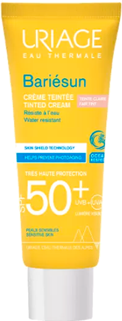 Uriage Bariésun Creme com Cor Claro FPS50+ 50ml