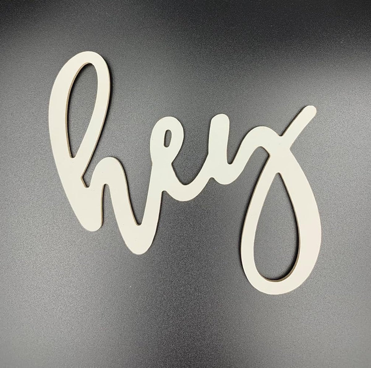 Houten Woorden Set met 5 Onbewerkte Letters van Natuurlijk Hout voor Decoratie