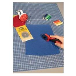 Kleiber Schneidematte, DIN A2, faltbar, blau Masse: 600 x 450 mm, in der Mitte von A2 auf A3 faltbar (60 x 45 cm) (70104)