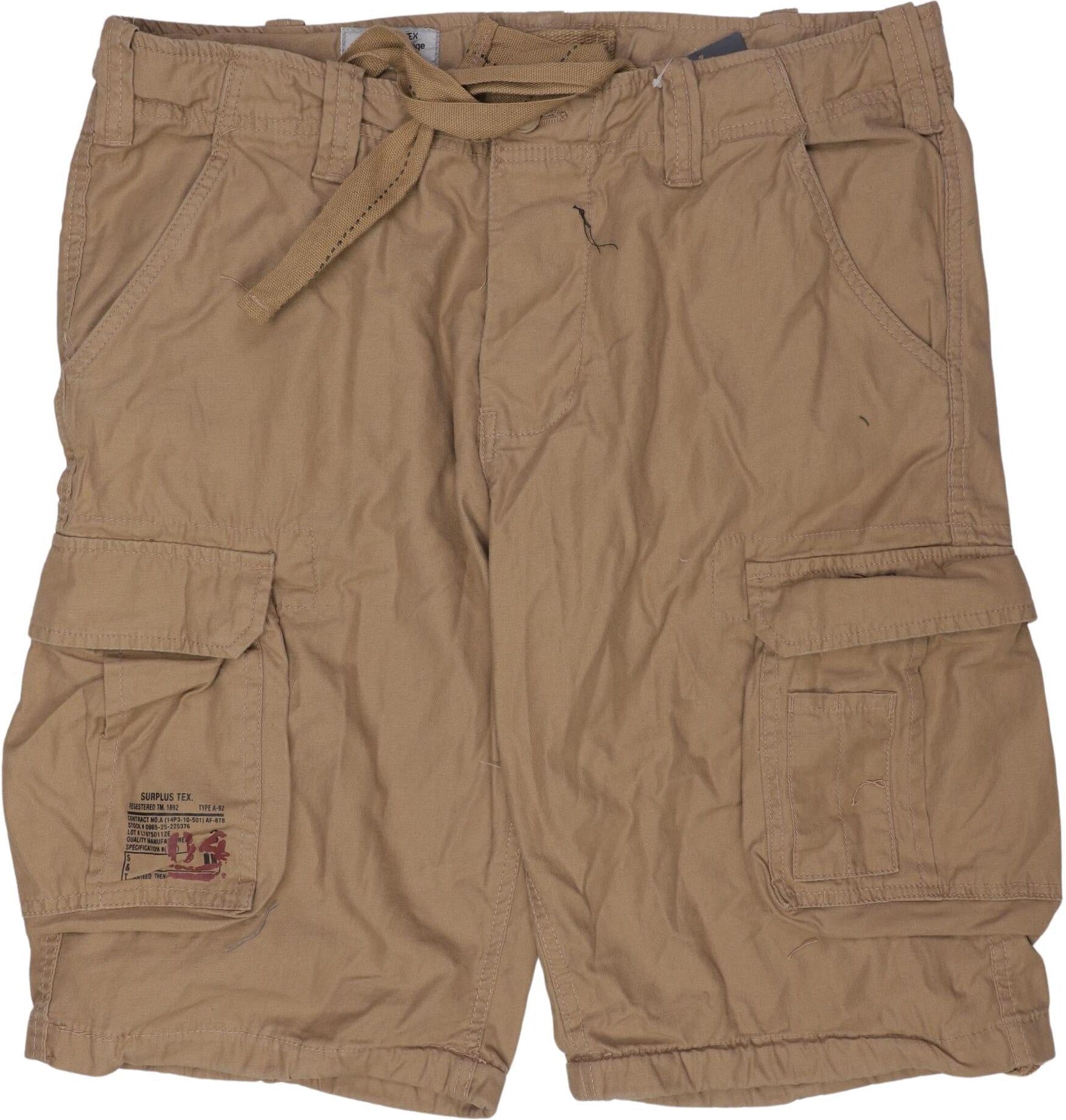 Surplus Herren Shorts, Beige, Gr. XL, Baumwolle - Second Hand