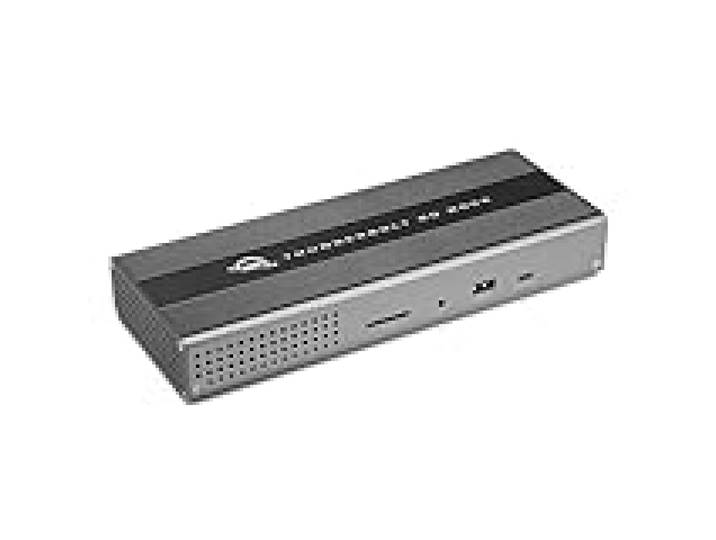 OWC Thunderbolt Go Dock, 11 Ports, Bloc d'alimentation intégré, Chargeur 90 W, Compatible avec Les Mac, PC, Chromebook et appareils Android Thunderbolt et USB-C, OWCTB4DKG11P