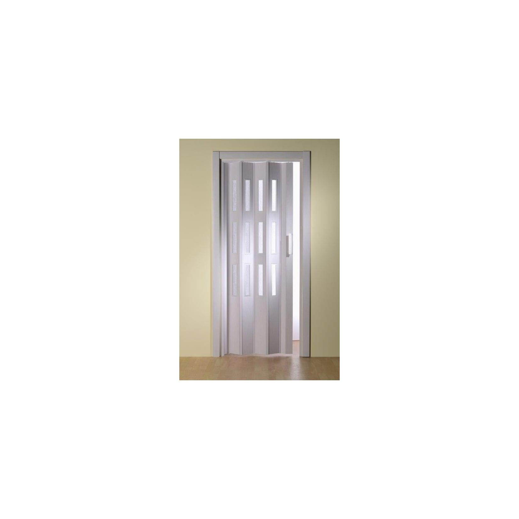 Falttür Luciana buche hell 3 Fenster B 88,5 H 202 cm
