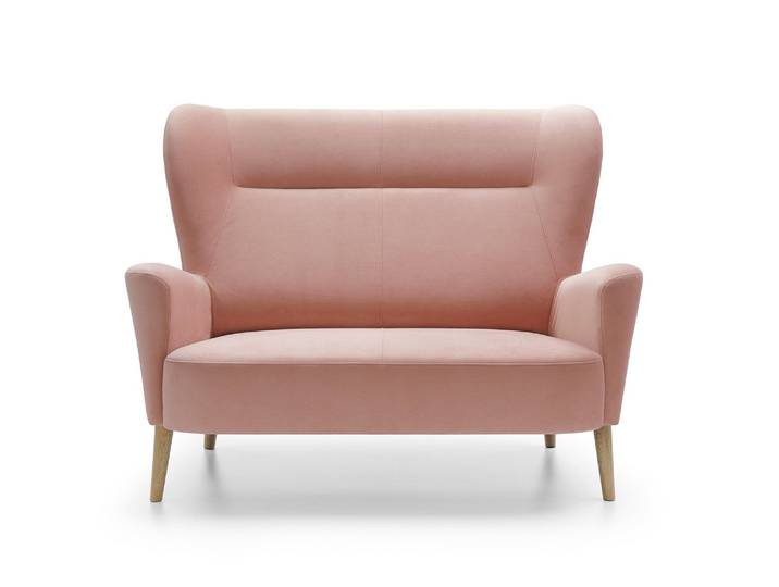 Masseno Sofa RYZE Modisches Sofa für Wohnzimmer - Rosa, MONOLITH 63
