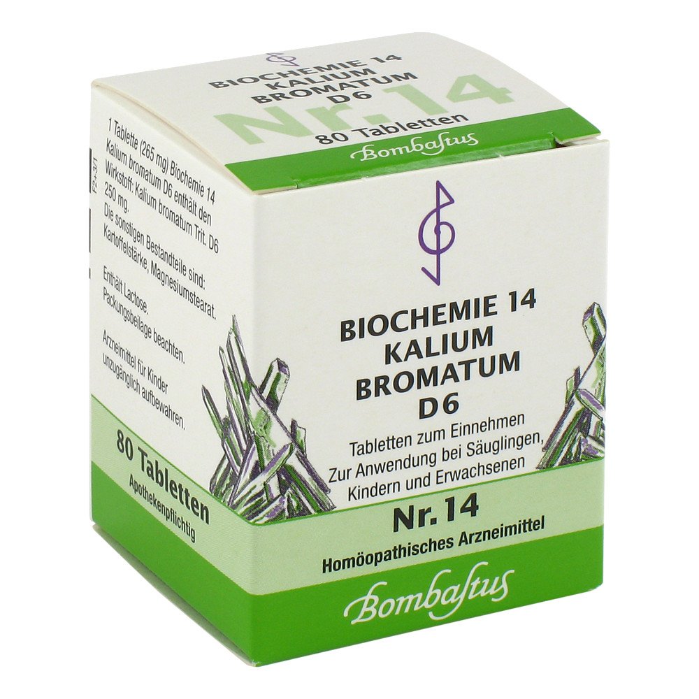 Bombastus-Werke AG Biochemie 14 Kalium bromatum D6 Tabletten 04324633