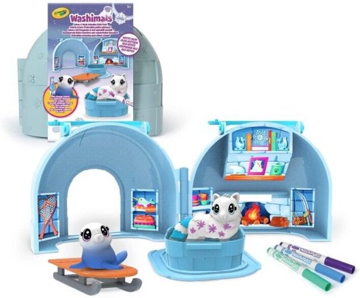BRINQUEDO CRAYOLA WASHIMALS ARTIC