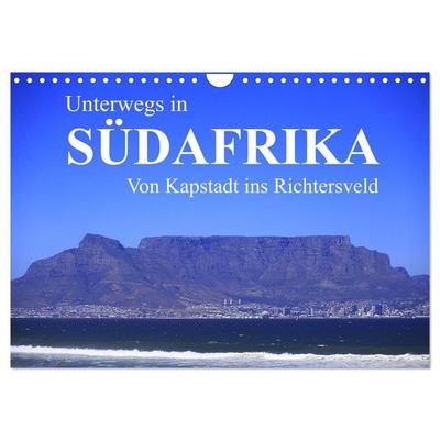 Unterwegs in Südafrika- von Kapstadt ins Richtersveld (Wandkalender 2027 DIN A4 quer), CALVENDO Monatskalender