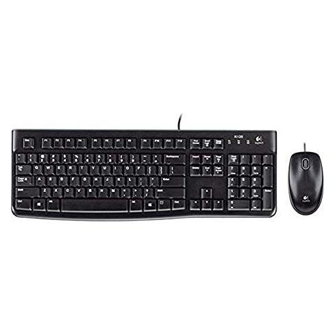 Logitech Desktop MK120 Tastatur USB QWERTZ Deutsch (DE, Kabelgebunden) (920-004958)