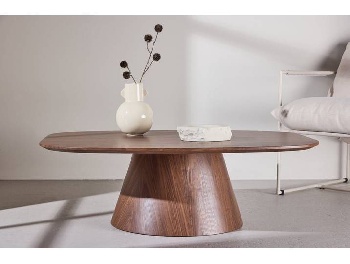 Couchtisch Amaro - in Holzoptik mit Maserung - Braun - Luxusbetten24