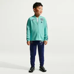 NIKE FC Barcelona Strike Dri-FIT Ausweich Trainingsanzug jüngere Kinder 301 - green frost/loyal blue/loyal blue S (104-110 cm)