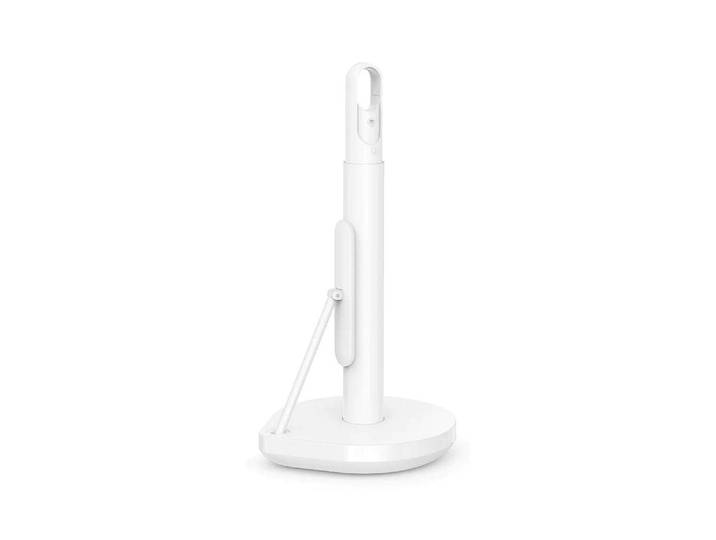 Küchenrollenhalter SIMPLEHUMAN Weiss , weiss (weiß), B:20,6cm H:38,1cm T:18cm, Edelstahl, Küchenrollenhalter, Küchenrollenhalter