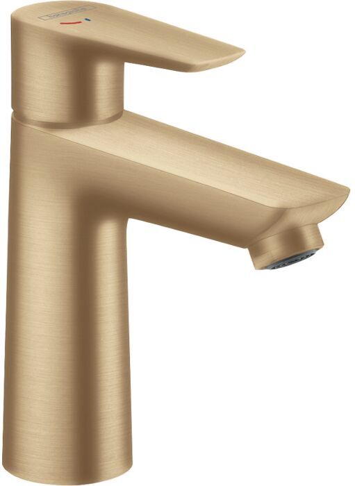 Hansgrohe Talis E Waschtisch-Einhebelmischer 71713140 mit Ablaufgarnitur, brushed bronze