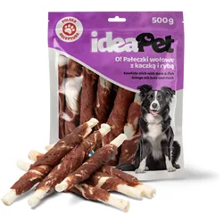ideaPet Rindfleischstäbchen mit Ente und Fisch 500 g