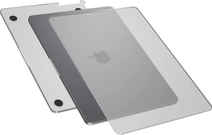 Epico Slim Shell for Macbook Air 15" M2/M3/M4 (A2941/A3114) - mattes Grau