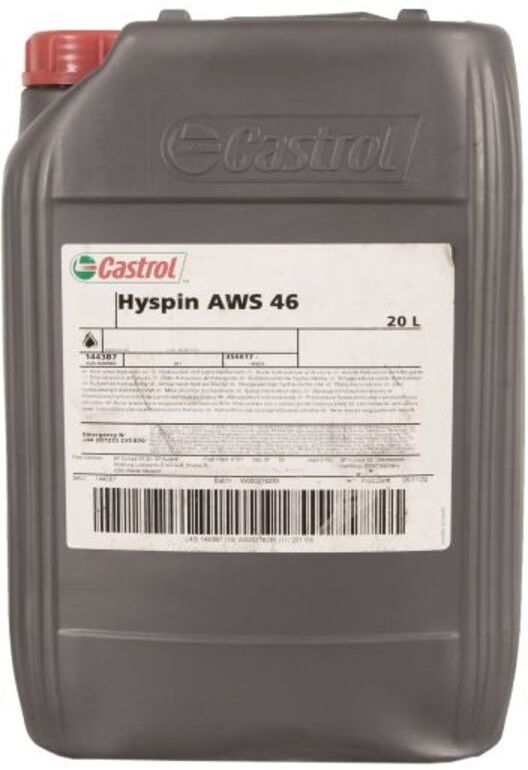 Huile hydraulique CASTROL 15FE17 HYSPIN 46 20L