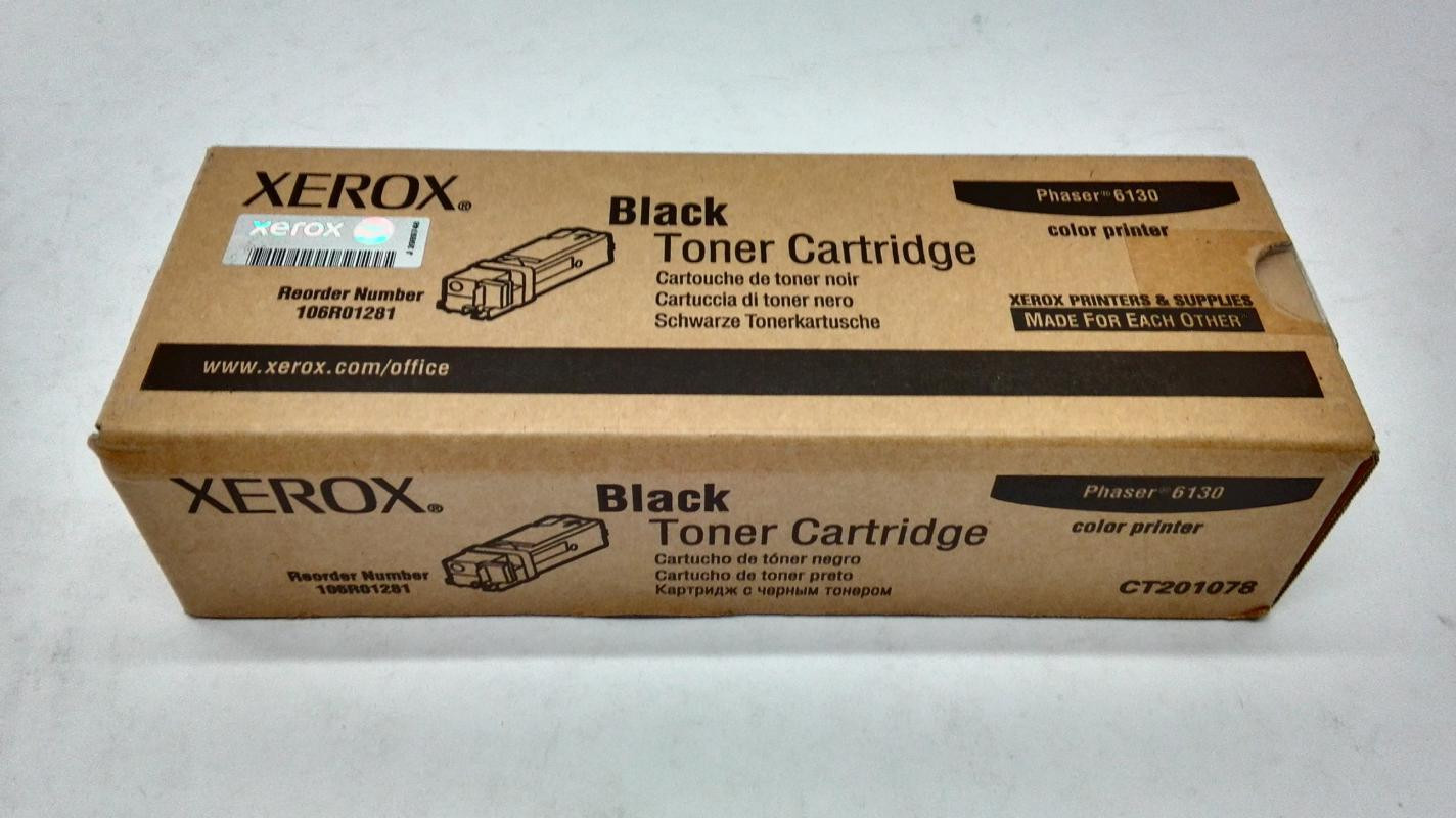 Xerox Toner 106R1281 PH6130, zwart