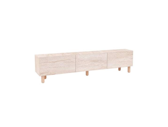 Habitat Garten Tv-Möbel alvin beige, Beige, Holz, 31x42x180 cm, Wohnzimmer, TV Möbel, Lowboards, Lowboards stehend
