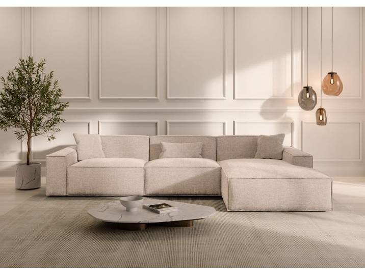 Stoff Ecksofa Formenta L-Form
