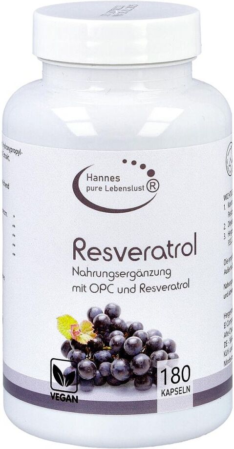 Resveratrol Komplex Vegi Kapseln 180stk