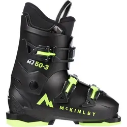 McKINLEY Kinder Skistiefel MJ50-3, Größe 25 in Schwarz Schwarz
