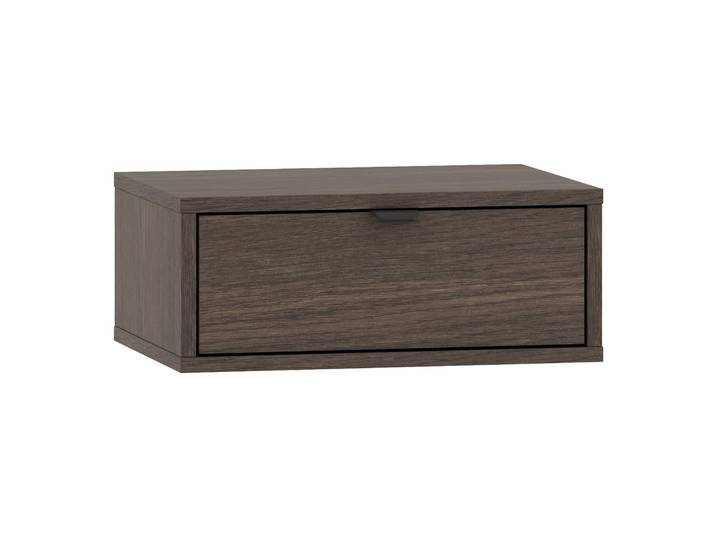 Hängender Nachttisch Heggers mit Schublade 45 cm Eiche Dunin