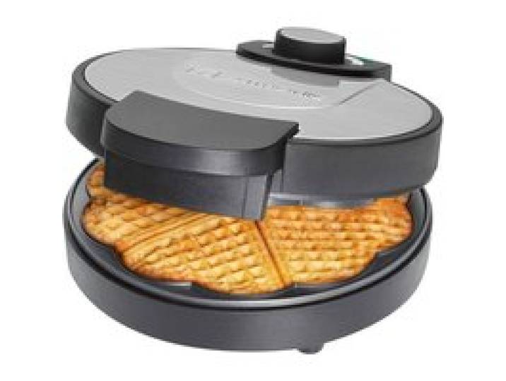 Gaufrier - Clatronic - Ø 18 cm - Antiadhésif - Gaufre en forme de cœur