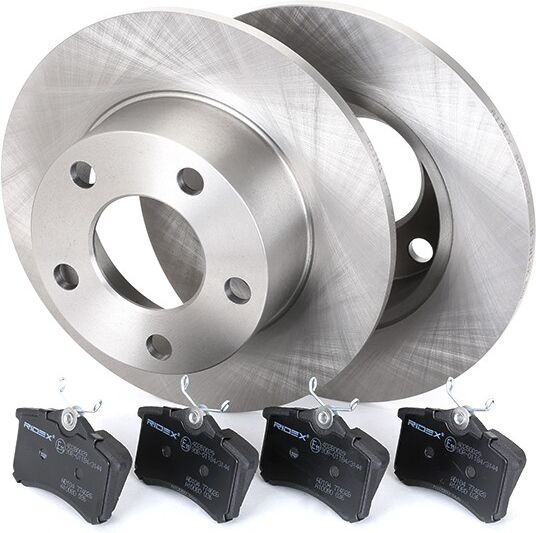 RIDEX 3405B0004 Brake discs and pads set